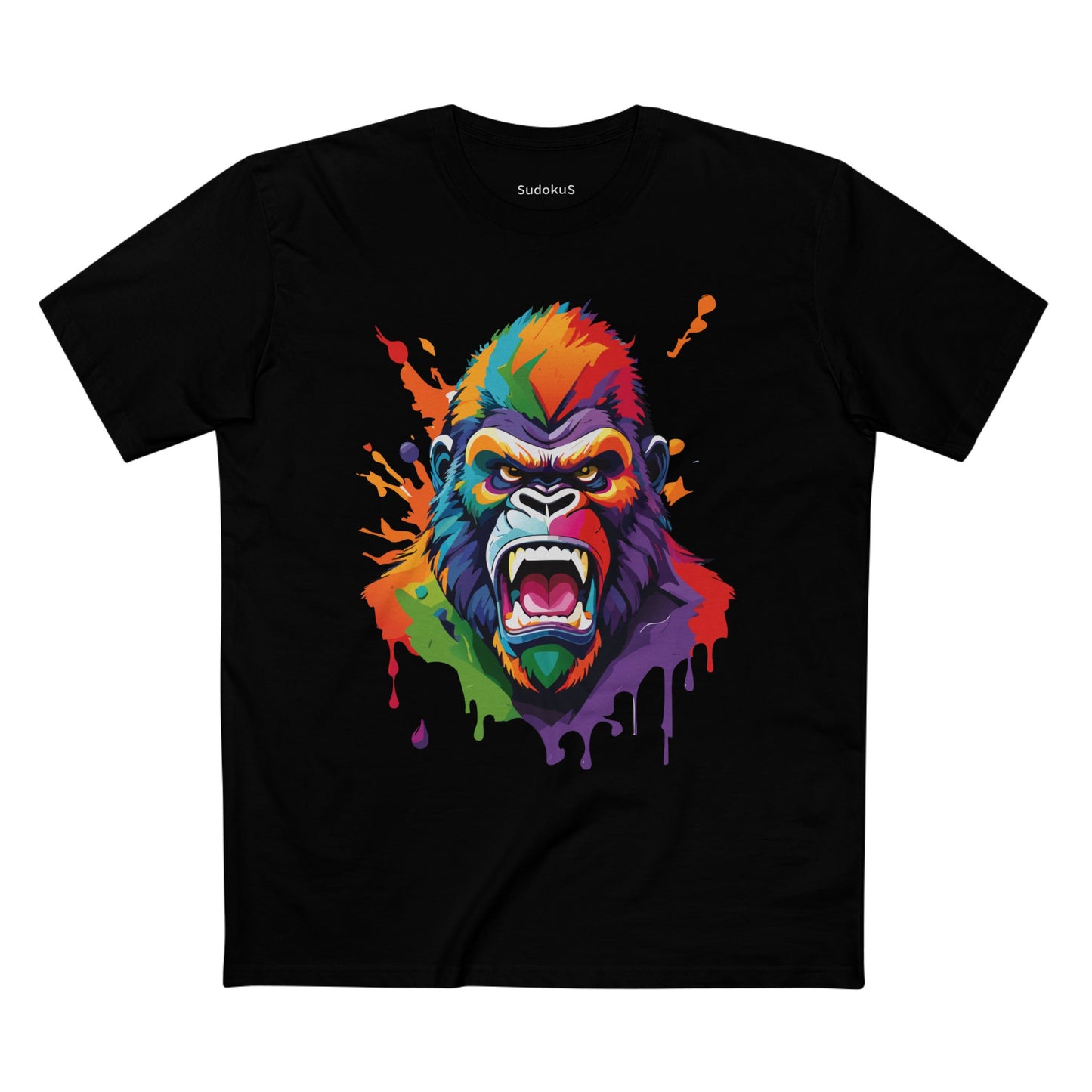 Animal Shirt, Gorilla Shirt - SudokuS