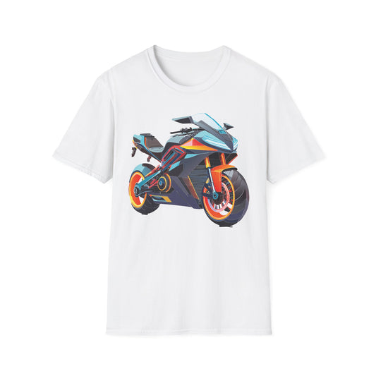 Bike T Shirt, Moto Shirt, Shirt with Motorcycle, MTB T Shirts