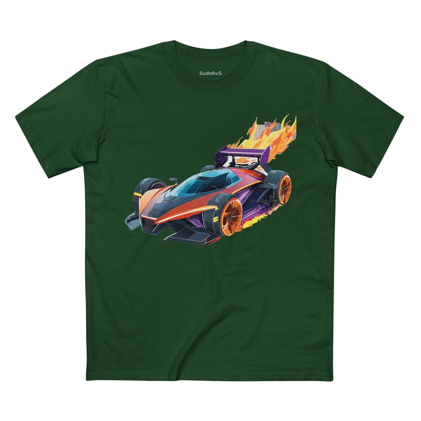 Hot Wheels Car Shirt Unisex Premium Cotton Tee With Unique Car Art Design For Auto Enthusiasts