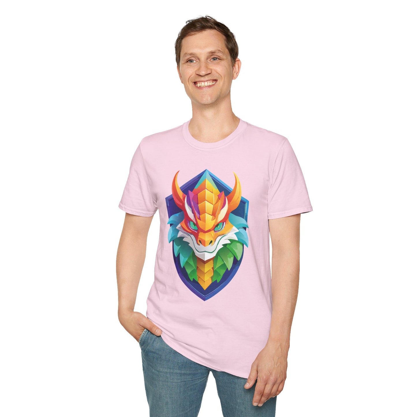 Dragon T Shirt, Dragon Shirt, Shirt with Animals, Animal Shirt