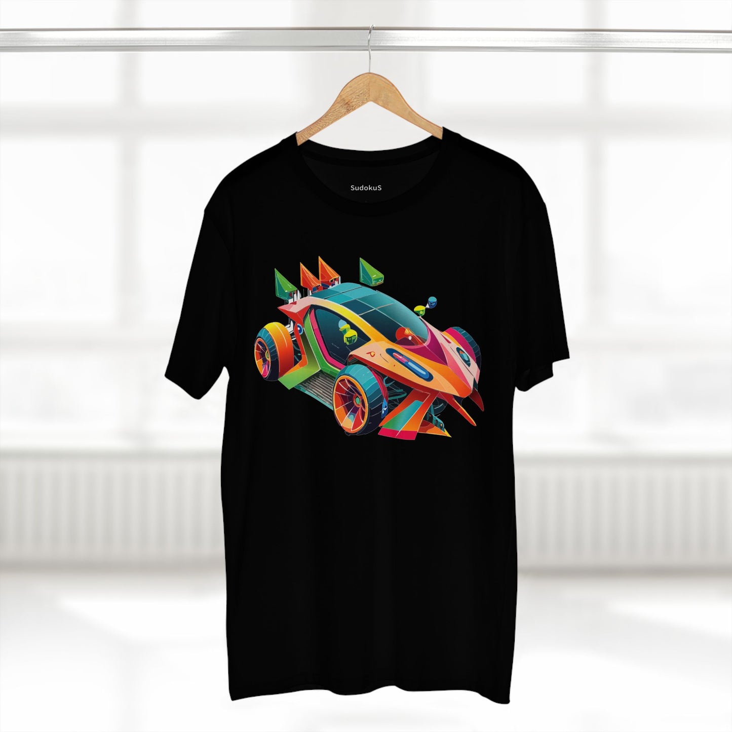 Unisex Hot Wheels Car Shirt Premium Cotton Tee With Unique Art Design Regular Fit Crew Neck Comfort