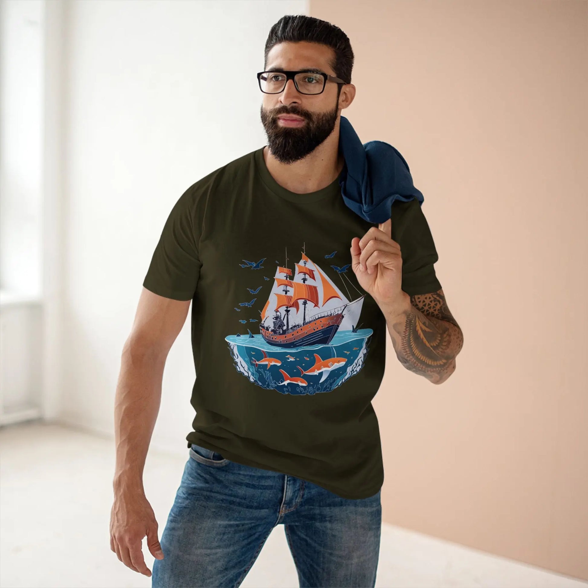 Ocean Coast Shirts, Ocean Shirt - SudokuS