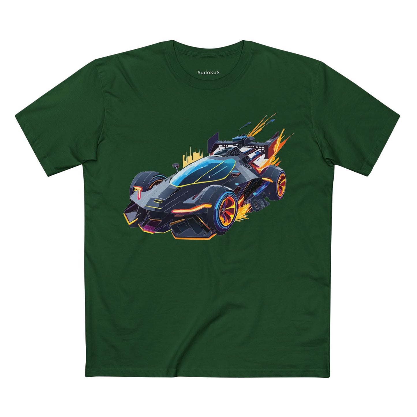 Hot Wheels Car Shirt Unisex Premium Cotton Tee With Unique Car Art Design For Everyday Wear