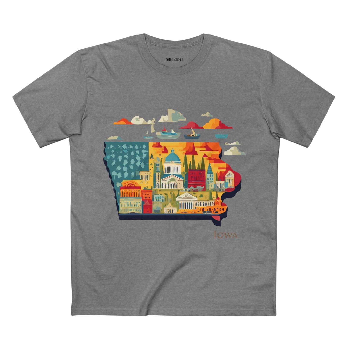 US State Shirts, Iowa Shirt