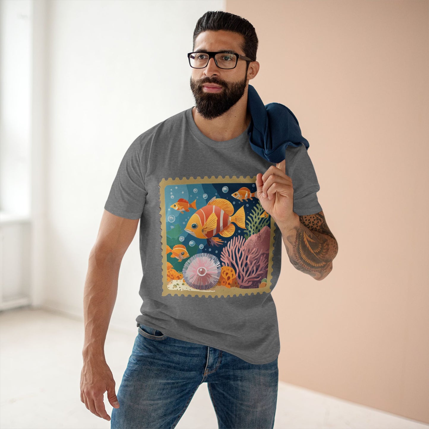 Stamp Shirt, Postage Stamp Shirt