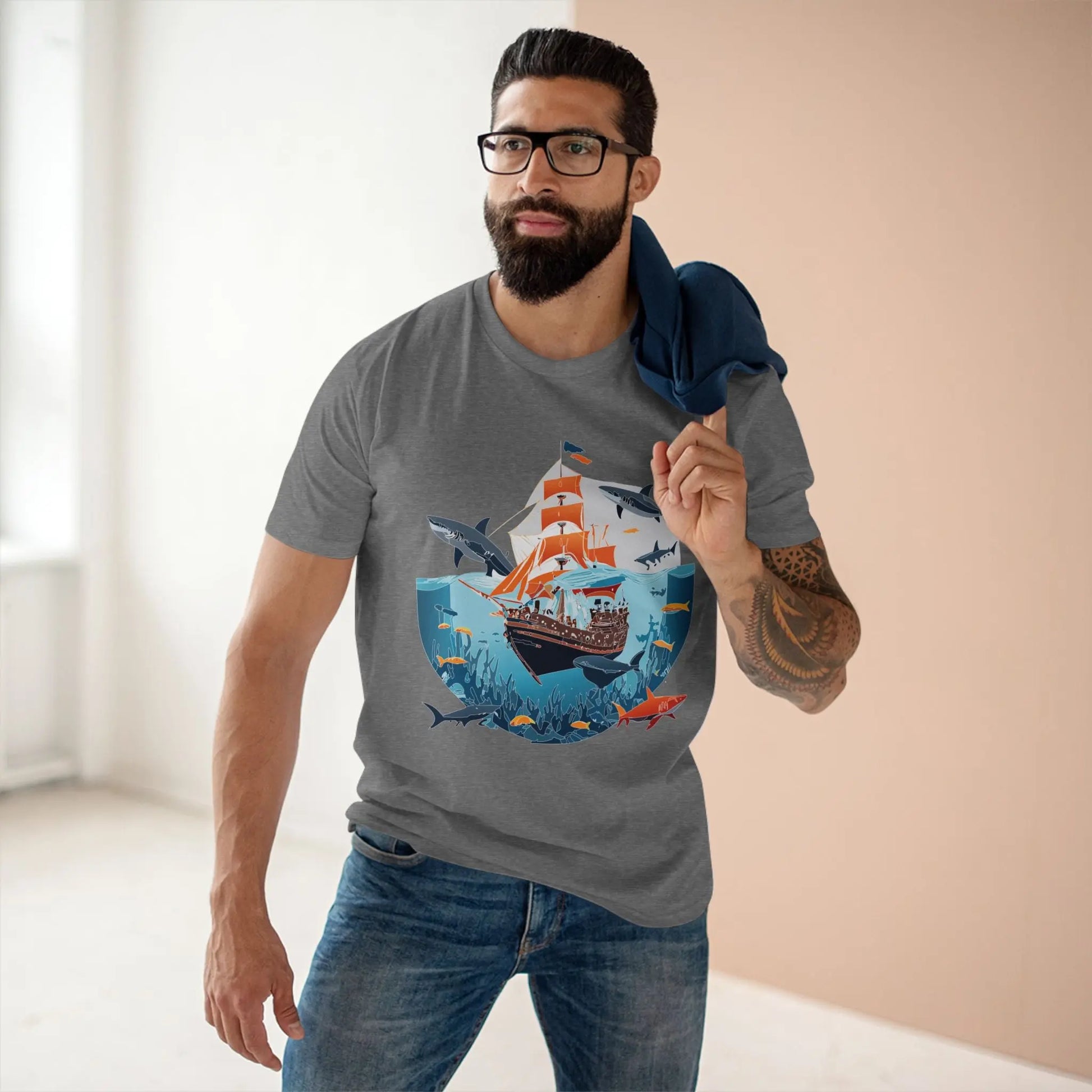 Ocean Coast Shirts, Ocean Shirt - SudokuS