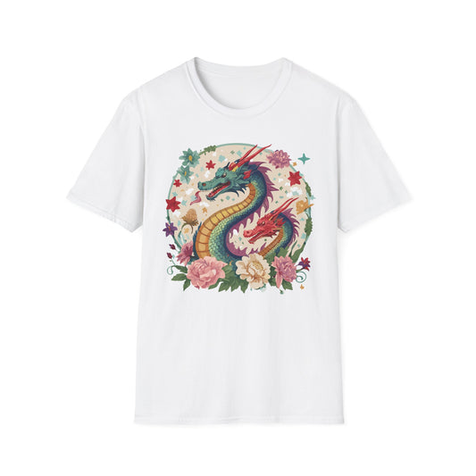 Dragon T Shirt, Dragon Shirt, Shirt with Animals, Animal Shirt