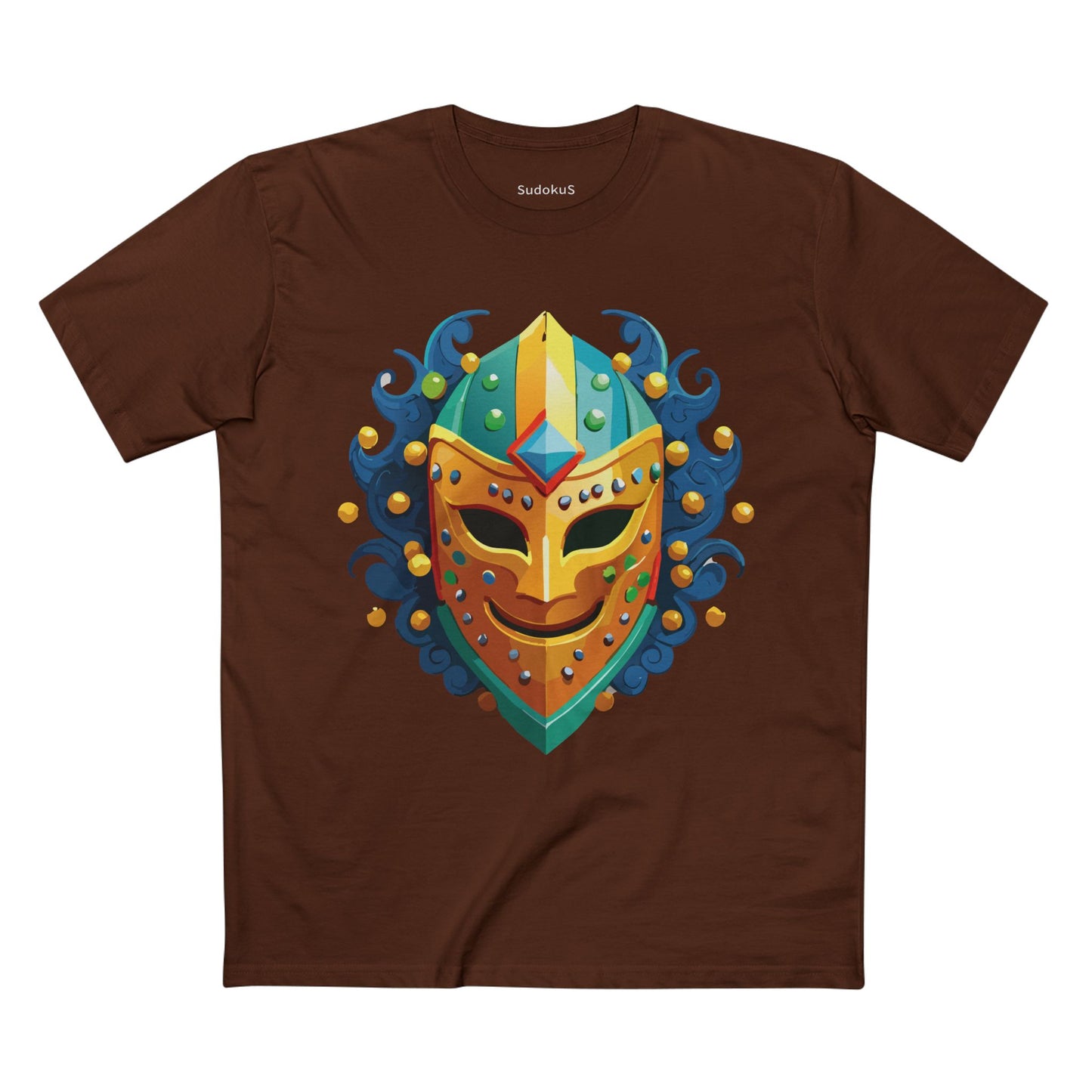 Mask Shirt, Shirt with Face - SudokuS