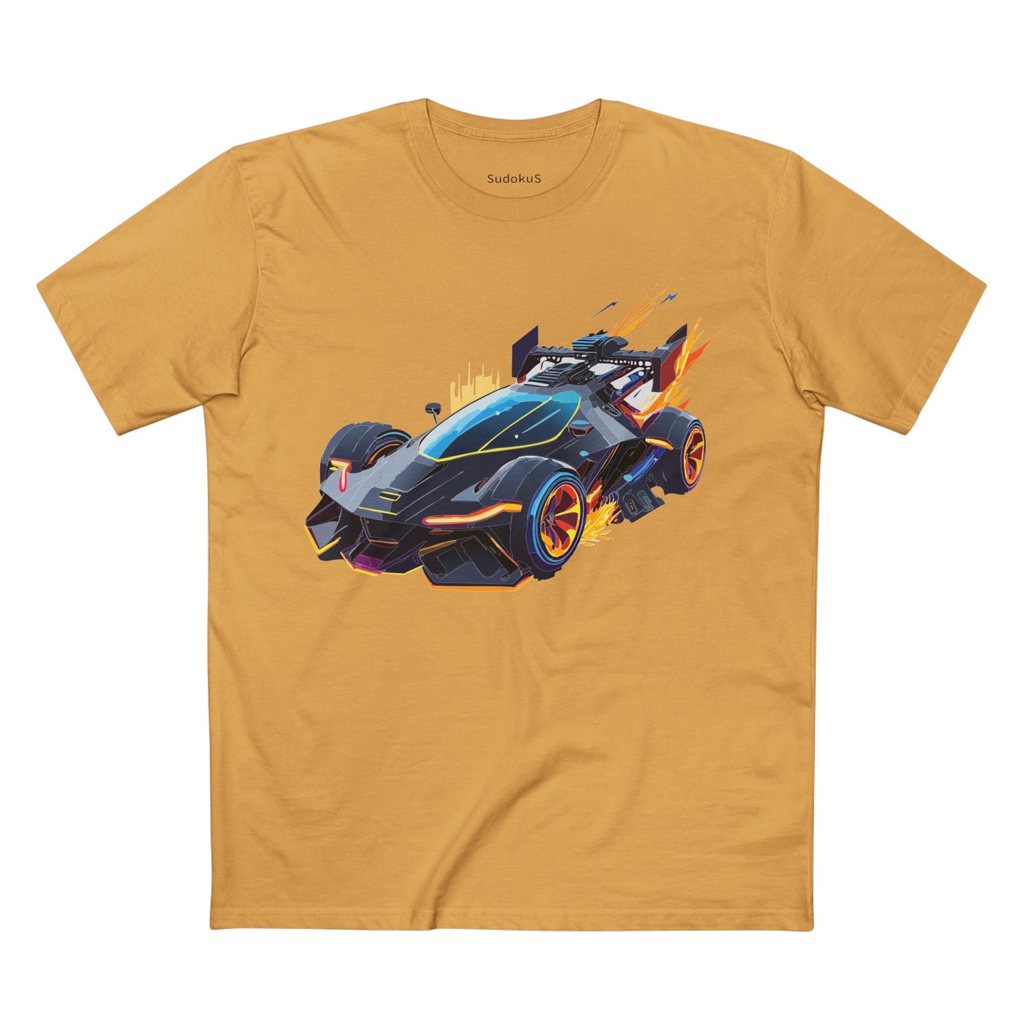 Hot Wheels Car Shirt Unisex Premium Cotton Tee With Unique Car Art Design For Everyday Wear