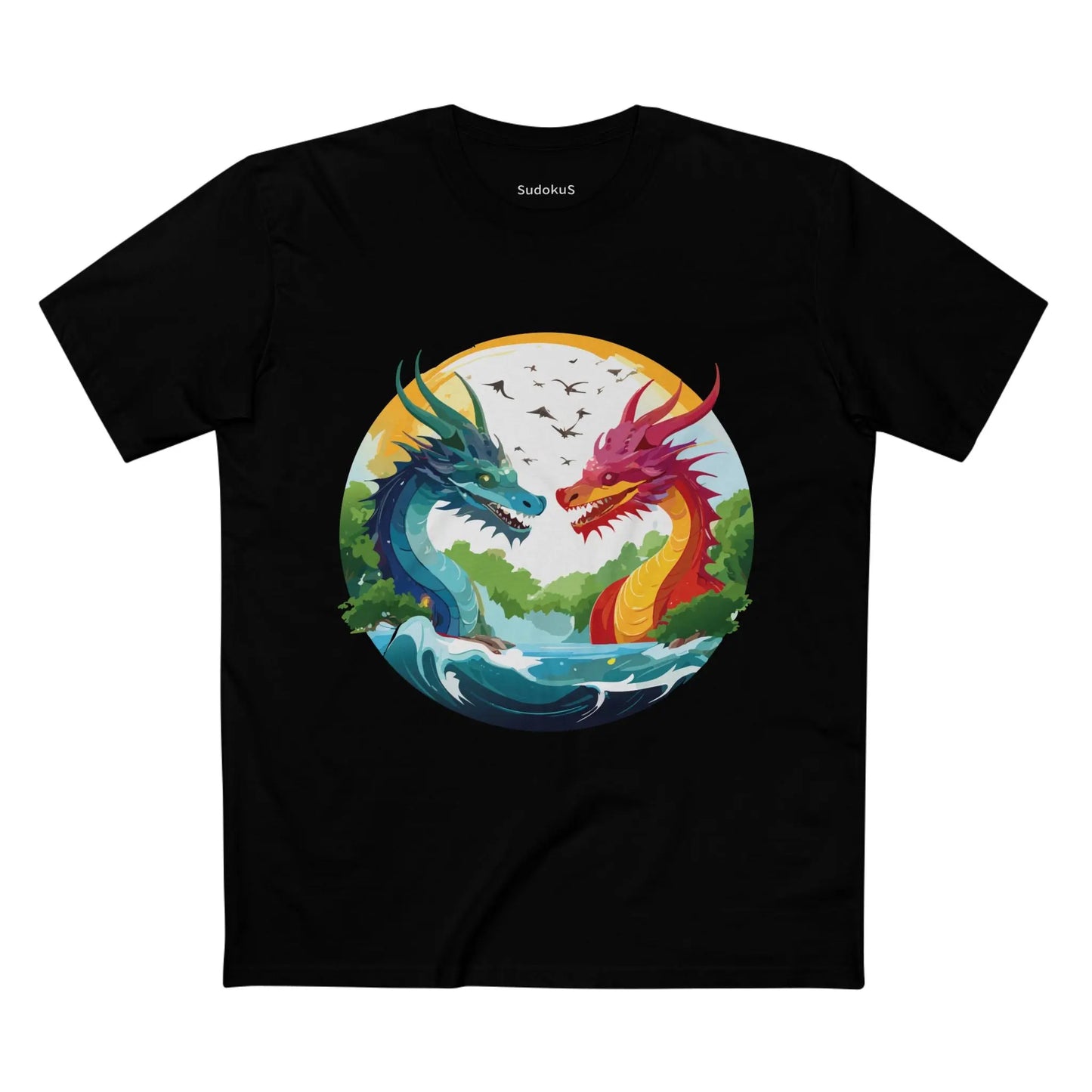 Dragons Shirt, Shirt Dragon - SudokuS