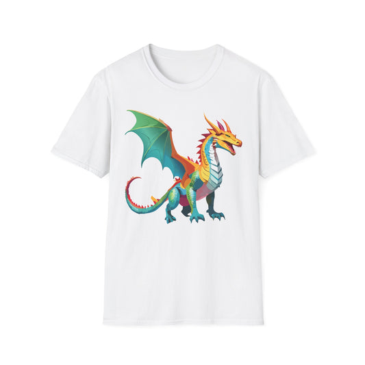 Dragon T Shirt, Dragon Shirt, Shirt with Animals, Animal Shirt