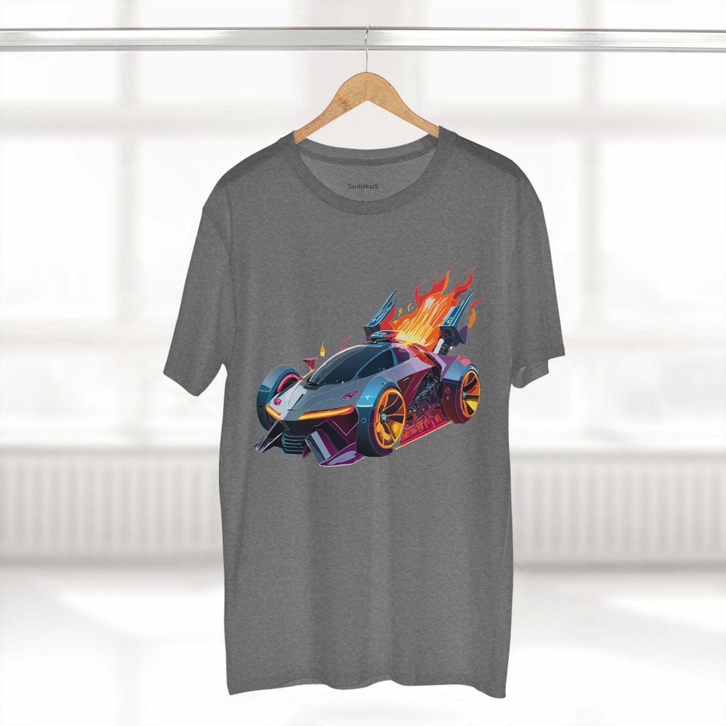 Car Shirt Hot Wheels Unisex Premium Cotton Tee With Unique Art Design Regular Fit Crew Neck