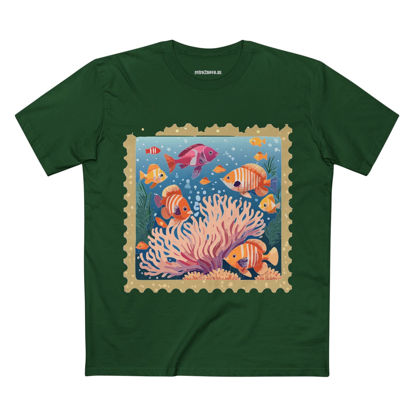 Stamp Shirt, Postage Stamp Shirt