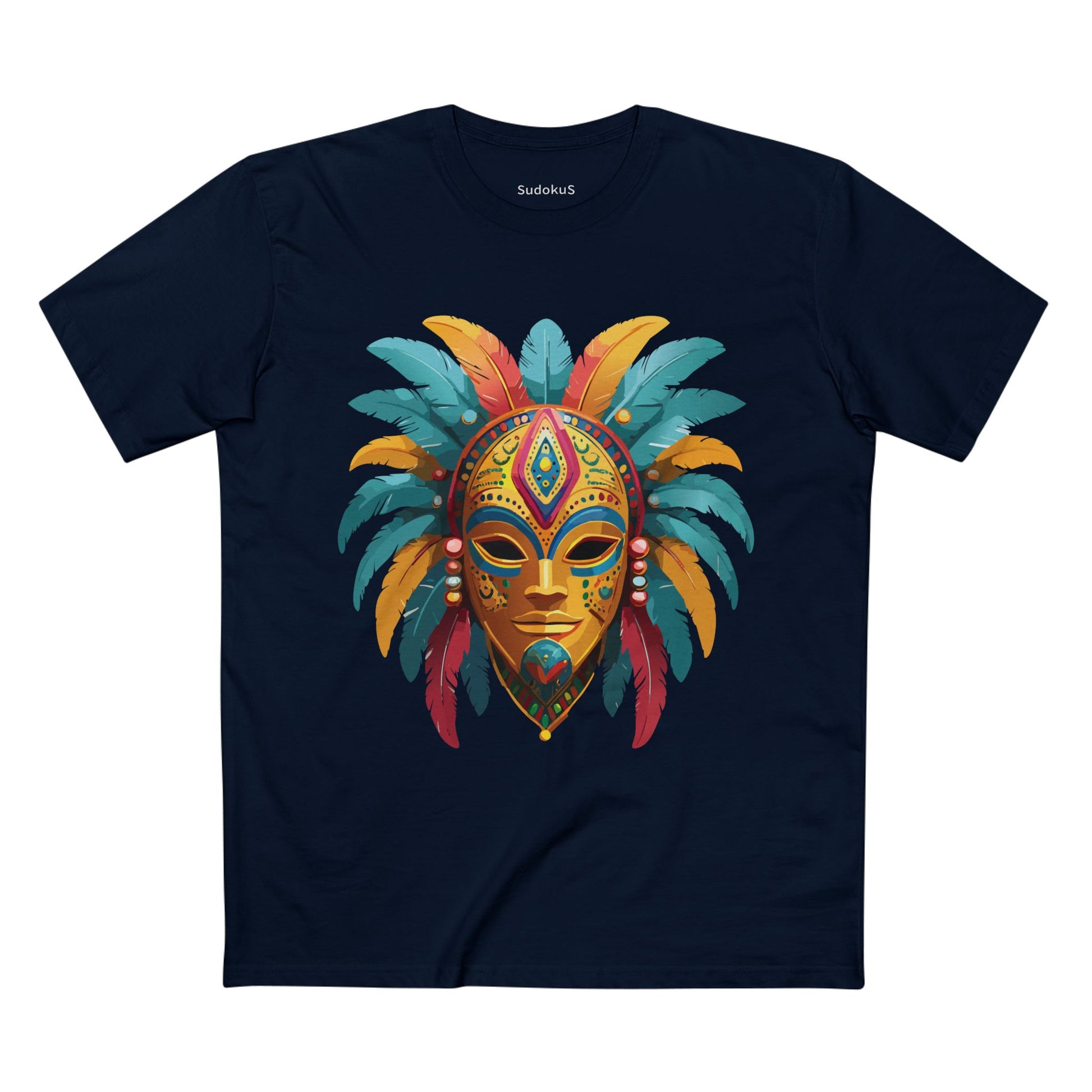 Mask Shirt, Shirt with Face - SudokuS