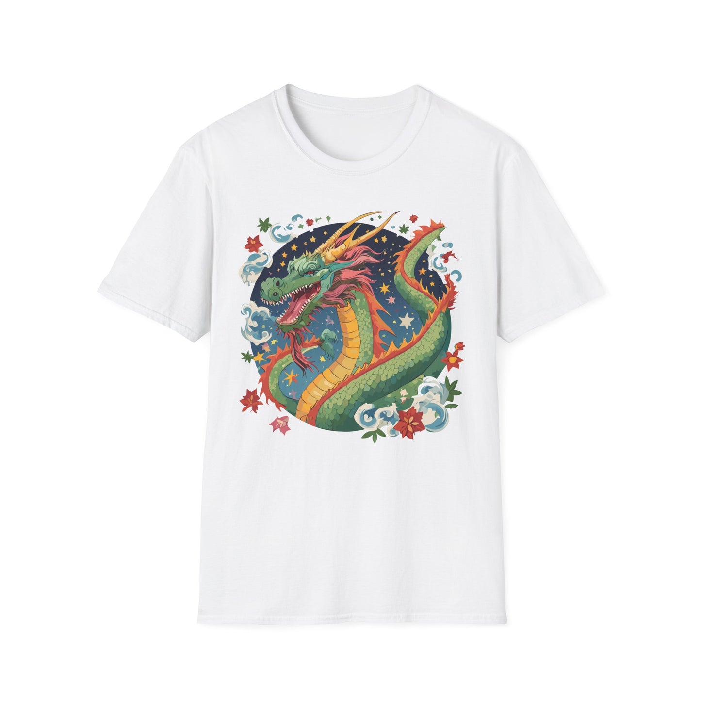 Dragon T Shirt, Dragon Shirt, Shirt with Animals, Animal Shirt