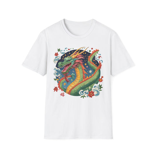 Dragon T Shirt, Dragon Shirt, Shirt with Animals, Animal Shirt