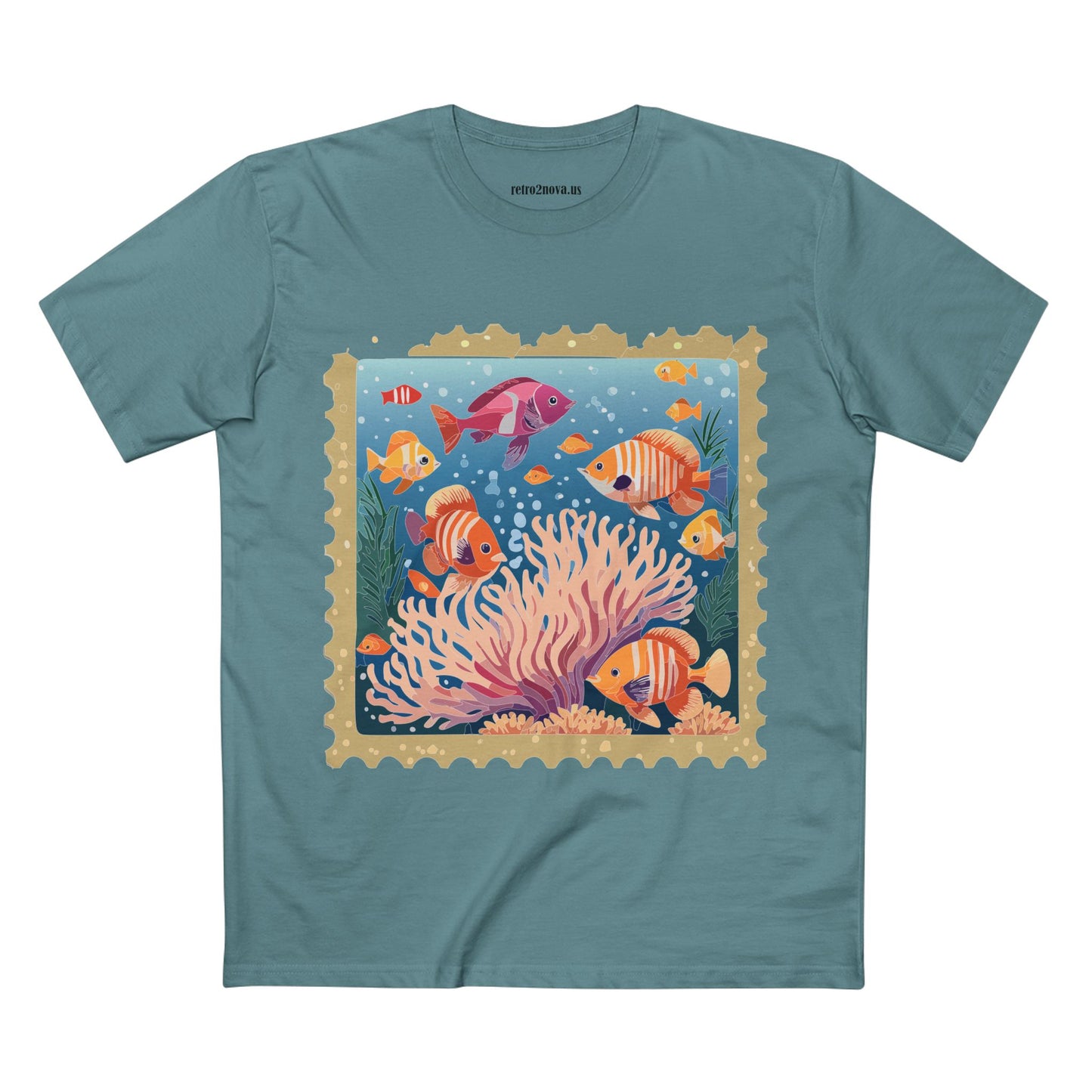 Stamp Shirt, Postage Stamp Shirt