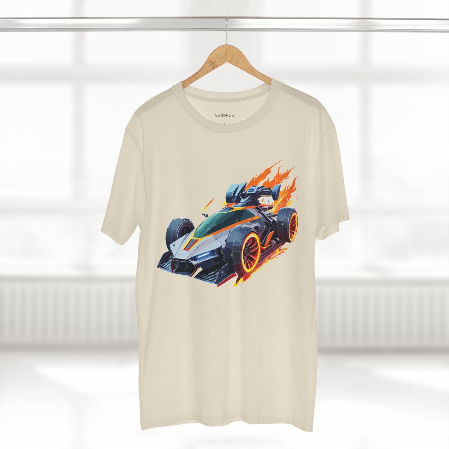 Car Shirt Hot Wheels Unisex Premium Cotton Tee With Unique Art Design Crew Neck Edition