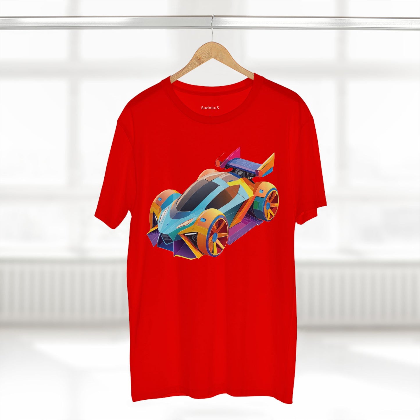 Hot Wheels Car Shirt Unisex Premium Cotton Tee With Unique Car Art Design Preshrunk