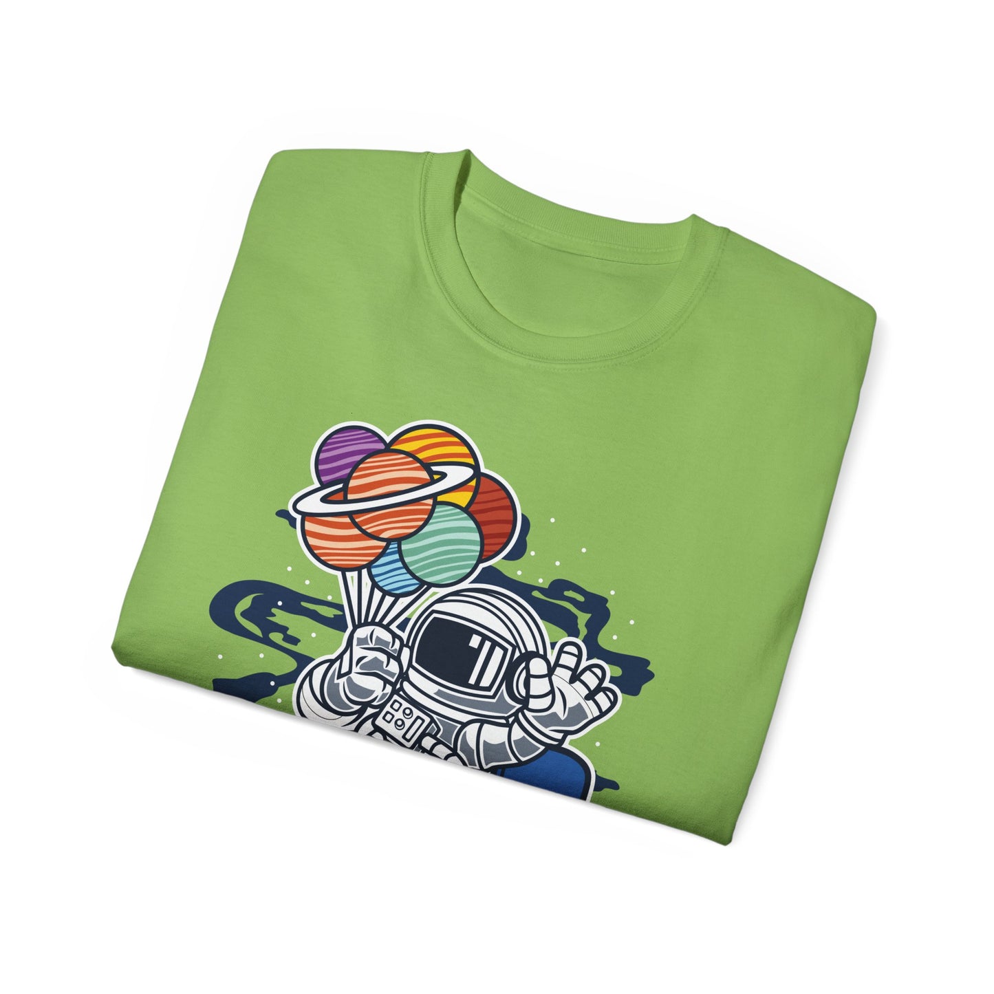 Astronaut Tee Shirt, Astronaut Graphic T‑Shirt, Cartoon Graphic T-Shirt, Art Design Shirt, Cosmos Tee Shirts 5