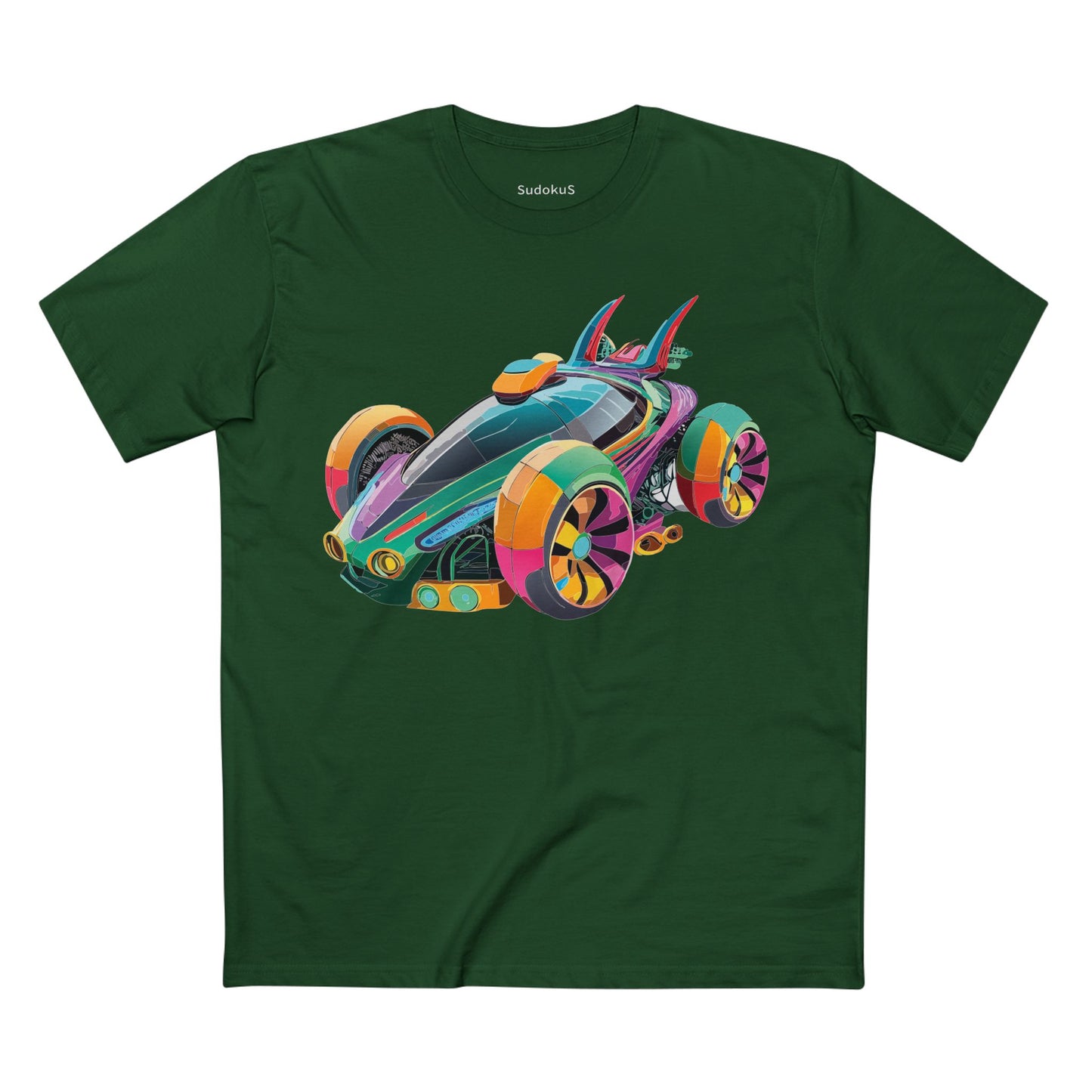 Car Shirt Hot Wheels Unisex Premium Cotton With Unique Art Design Preshrunk Regular Fit Crew Neck