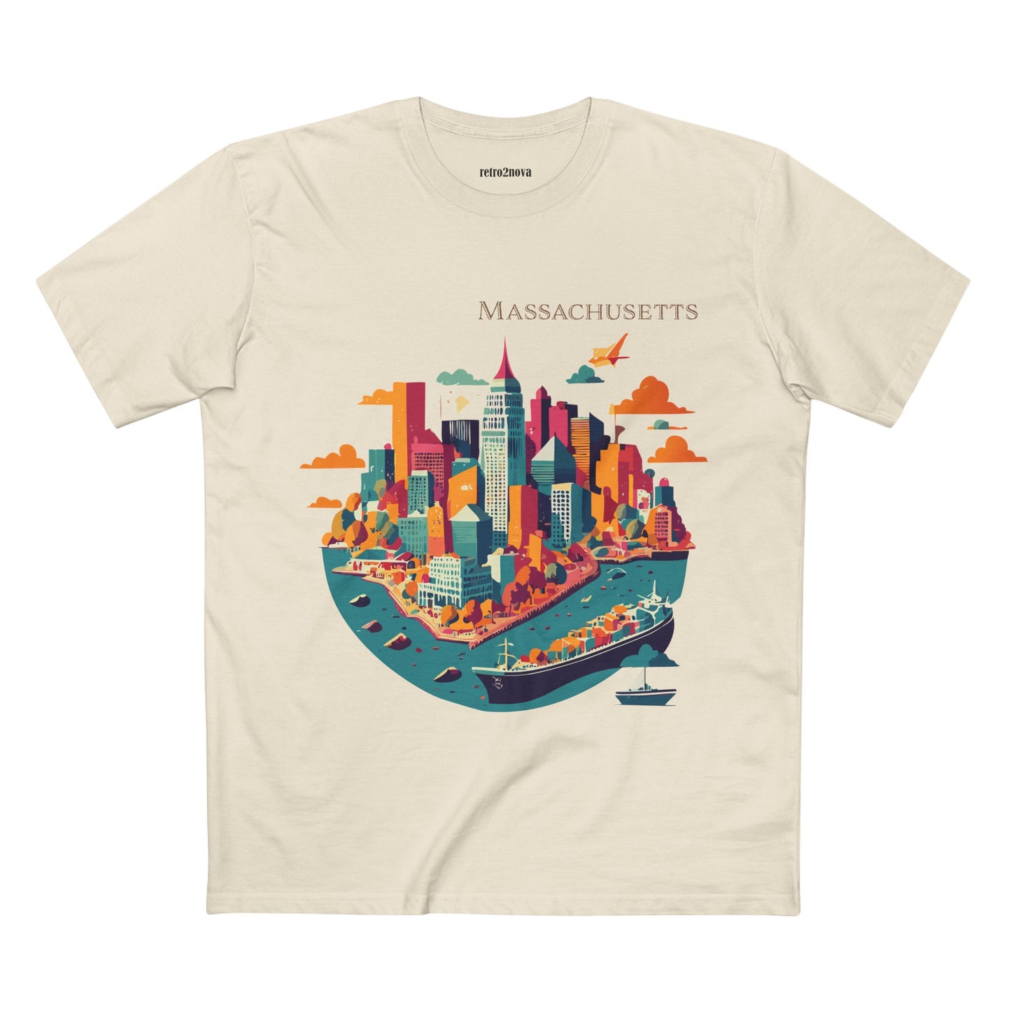 US State Shirts, Massachusetts Shirt