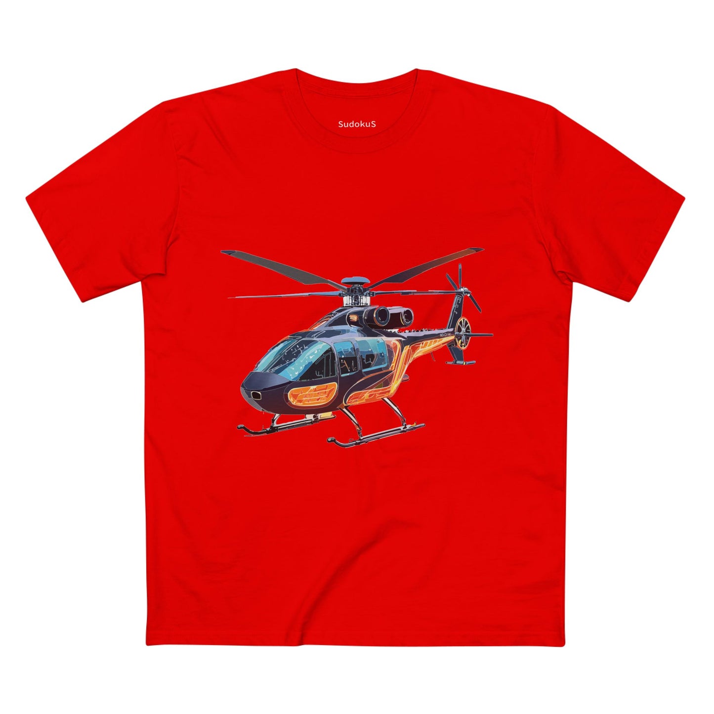 Helicopter Shirt, Chopper Shirt - SudokuS