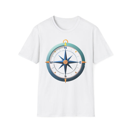 Compass T Shirt, Compass Shirt, Shirt with Compass, Navigator Shirt