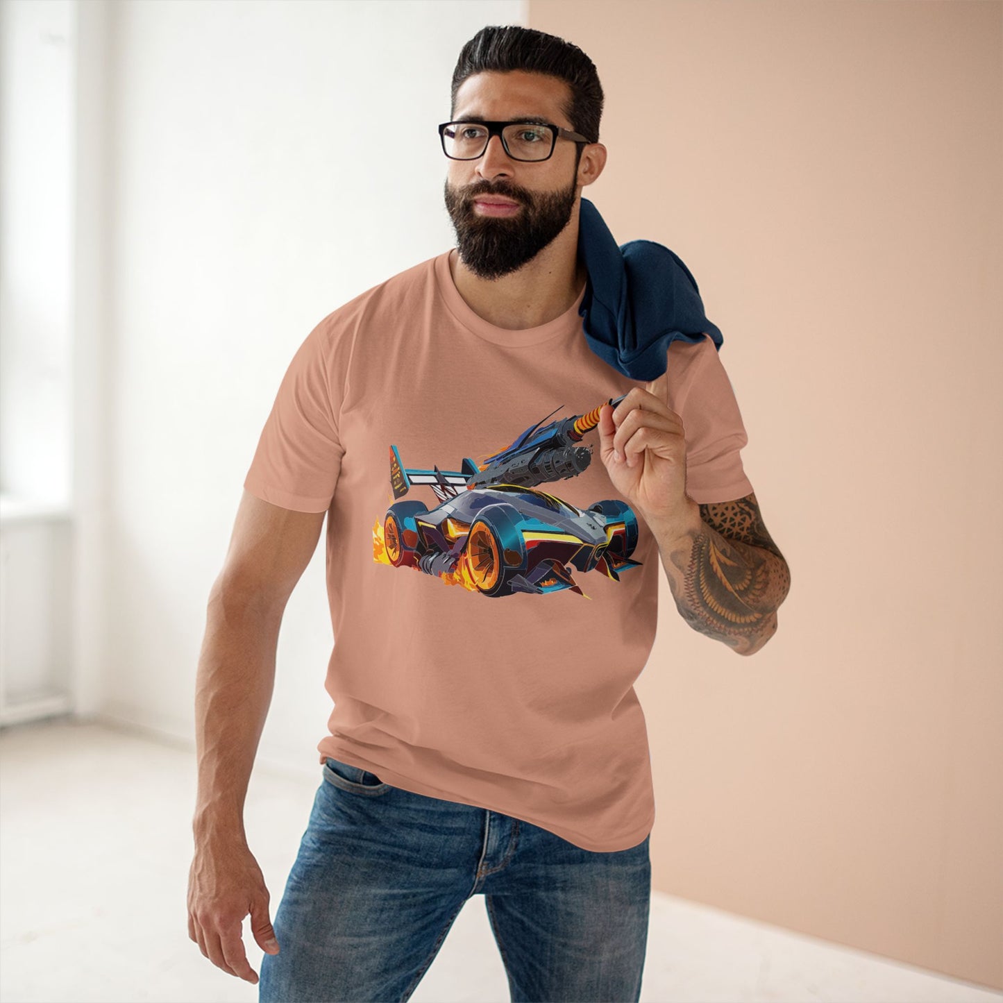 Car And Hot Wheels Shirt Unisex Premium Cotton Tee With Unique Car Art Design For Auto Enthusiasts