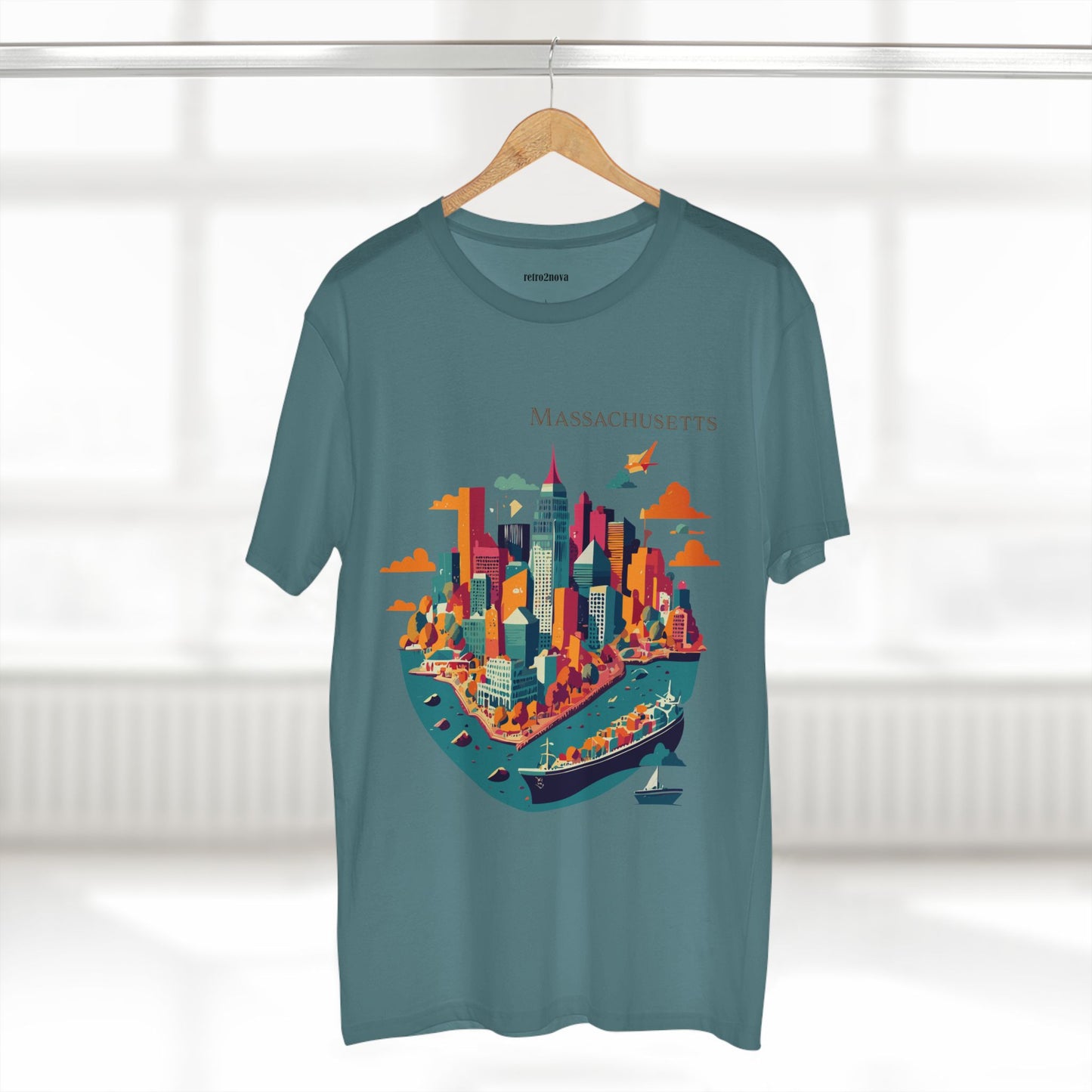 US State Shirts, Massachusetts Shirt