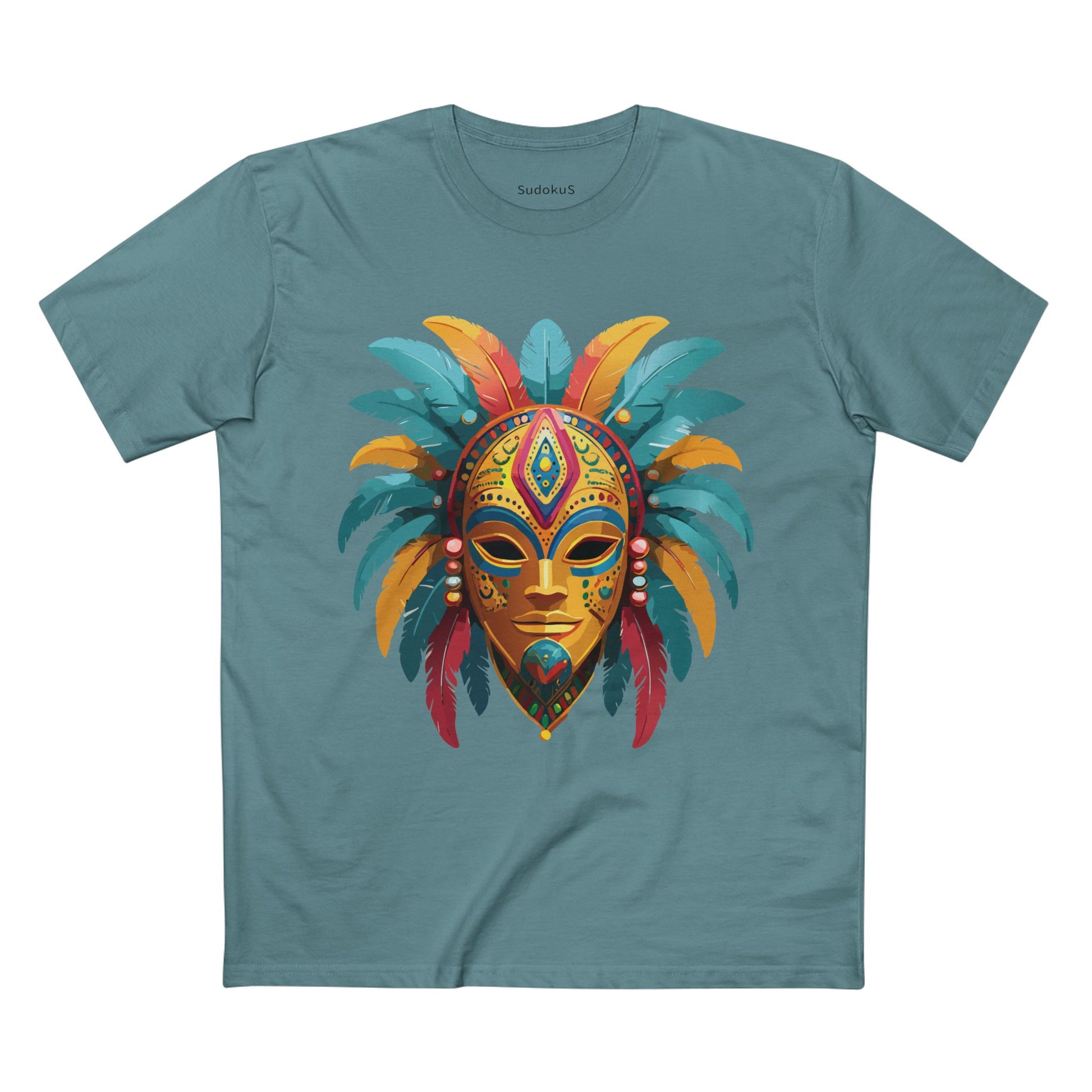 Mask Shirt, Shirt with Face - SudokuS