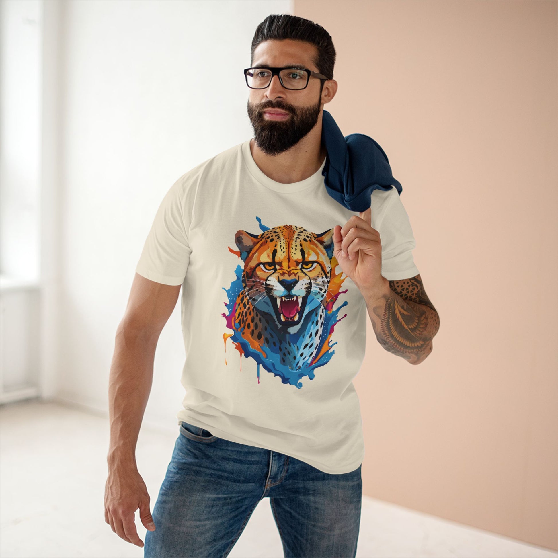 Animal Shirt, Cheetah Shirt - SudokuS
