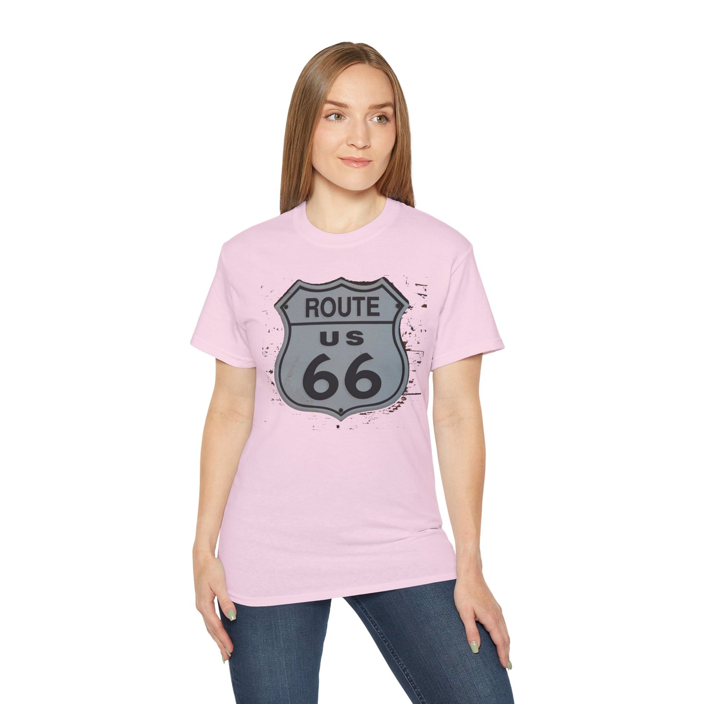 Route 66 Tee Shirt, Route 66 Graphic T‑Shirt, Vintage Graphic T-Shirt, Art Design Shirt, Route 66 US Tee Shirts