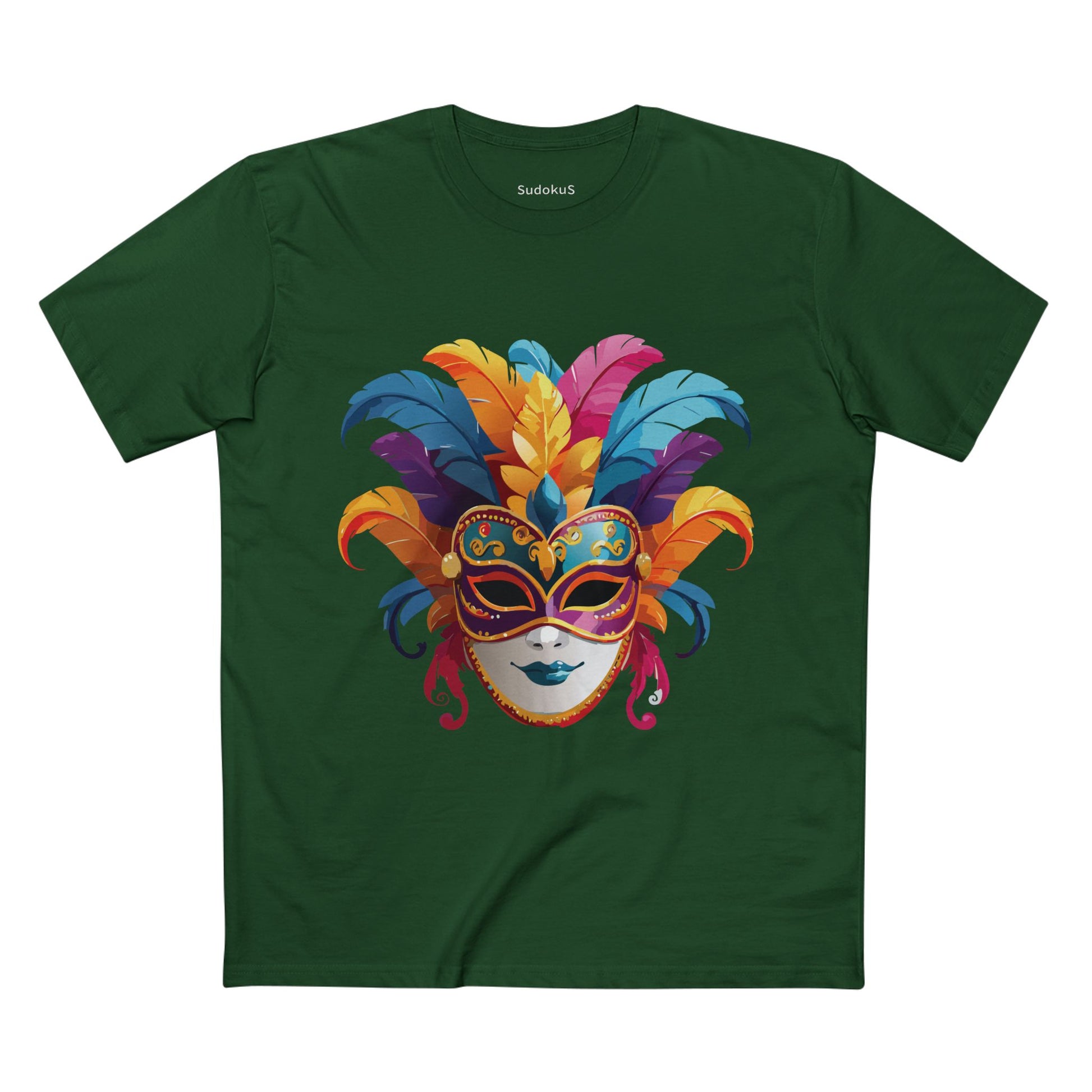 Mask Shirt, Shirt with Face - SudokuS