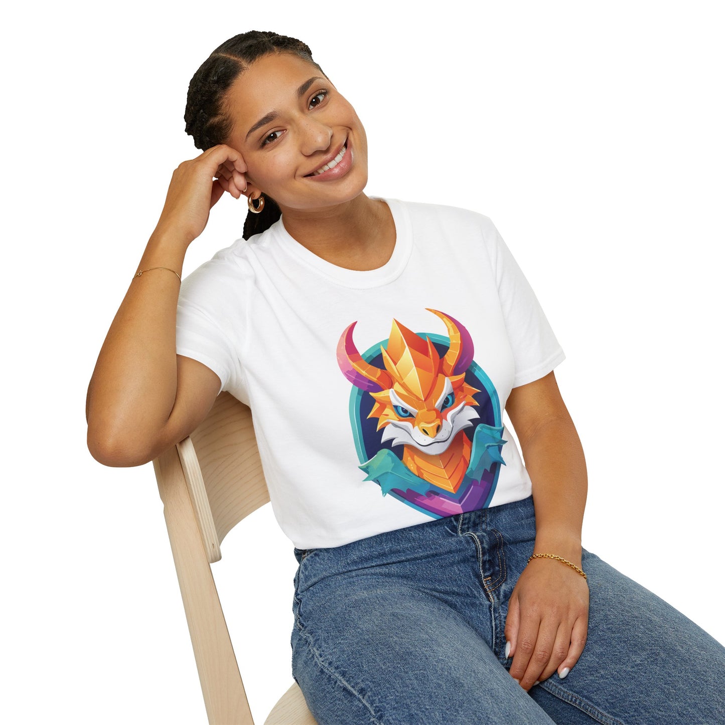 Dragon T Shirt, Dragon Shirt, Shirt with Animals, Animal Shirt