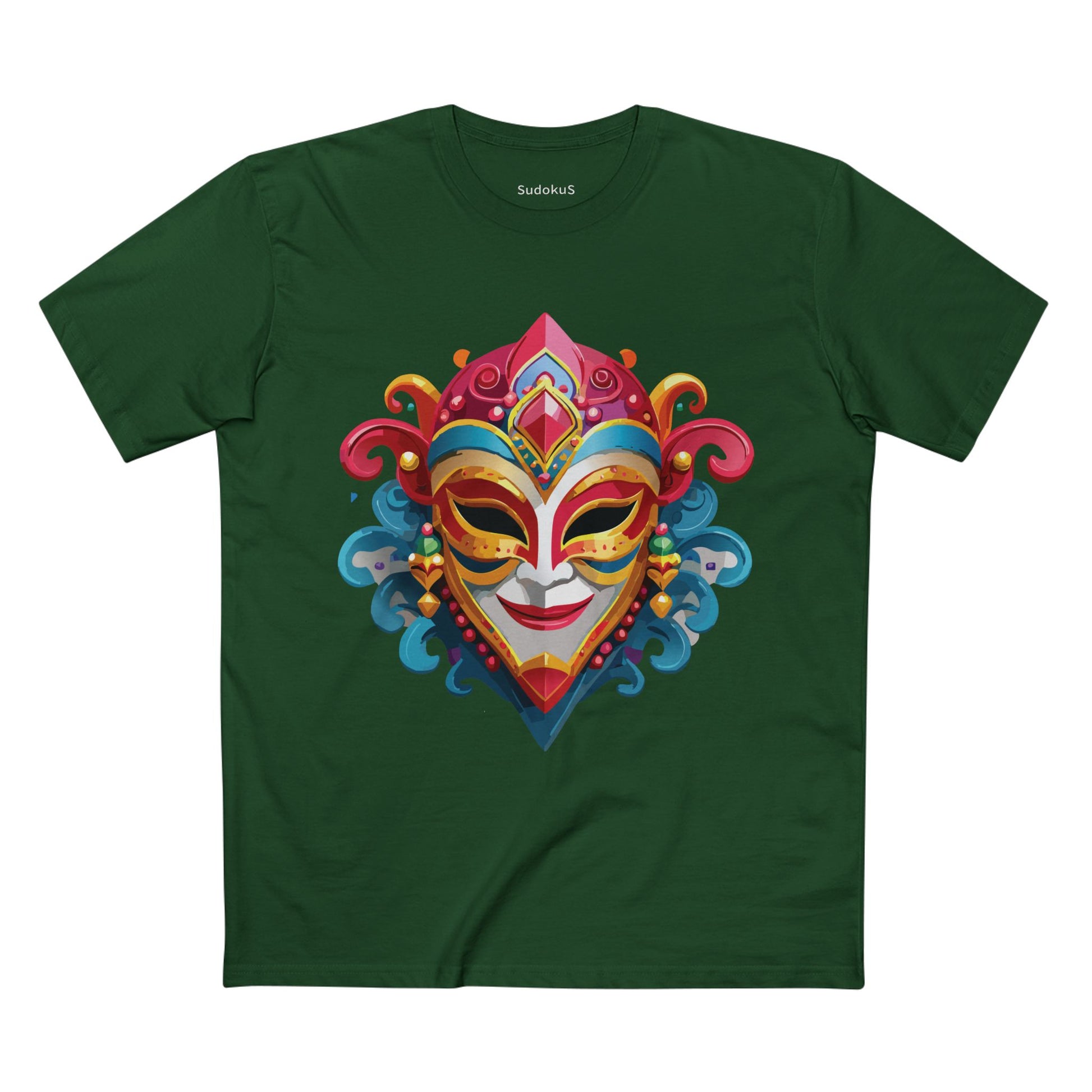 Mask Shirt, Shirt with Face - SudokuS