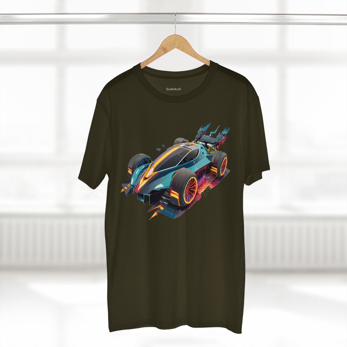 Car Shirt Hot Wheels Tee Crew Neck Unisex Premium Cotton With Unique Art Design Regular Fit