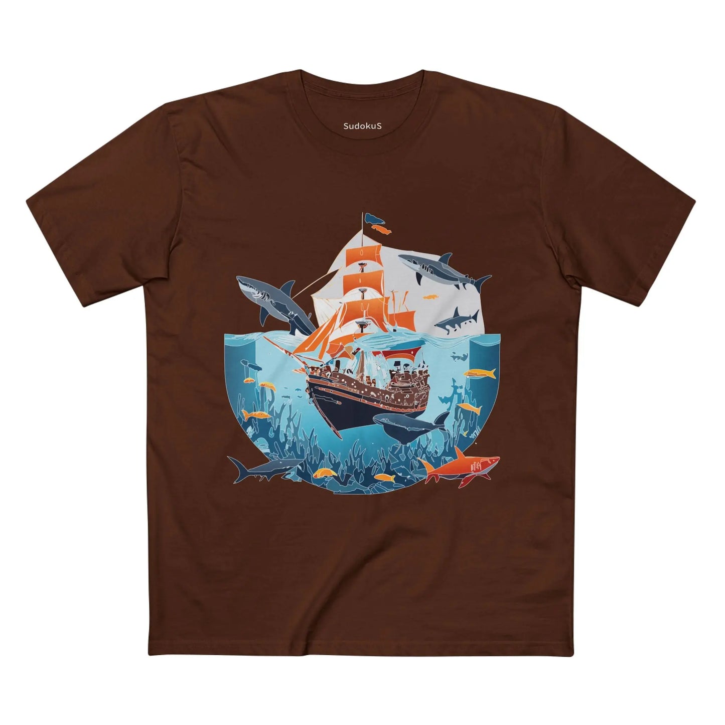 Ocean Coast Shirts, Ocean Shirt - SudokuS