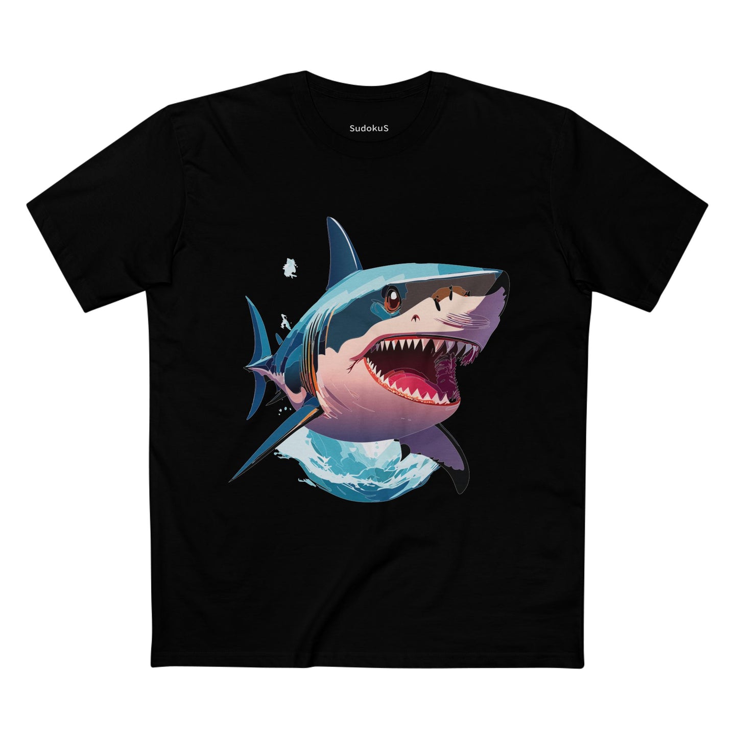 Animal Shirt, Shark Shirt - SudokuS