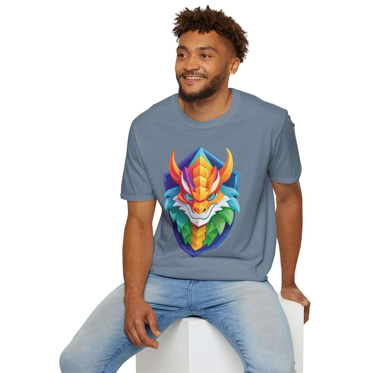 Dragon T Shirt, Dragon Shirt, Shirt with Animals, Animal Shirt