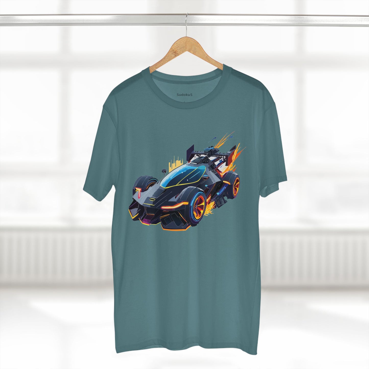 Hot Wheels Car Shirt Unisex Premium Cotton Tee With Unique Car Art Design For Everyday Wear