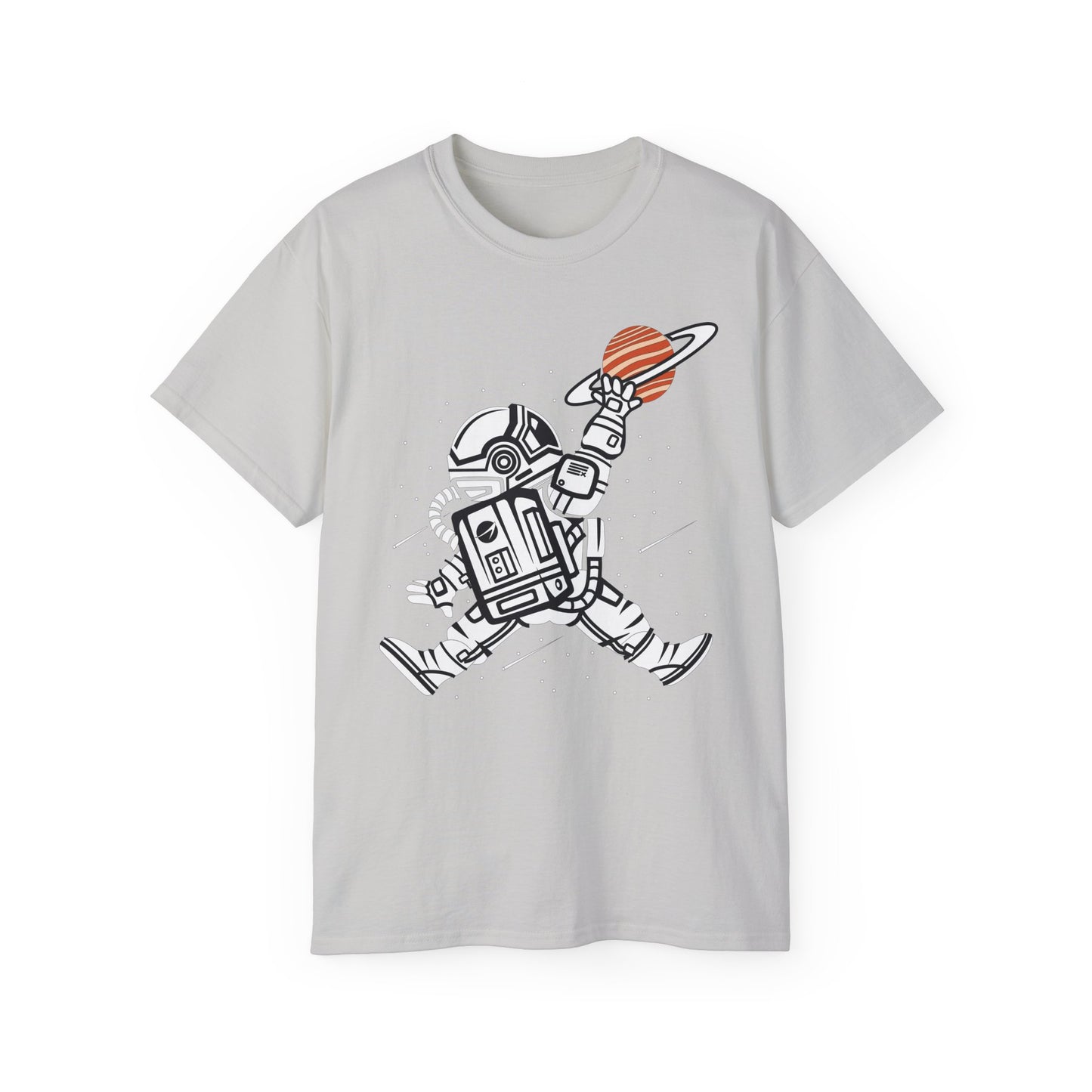 Astronaut Tee Shirt, Astronaut Graphic T‑Shirt, Cartoon Graphic T-Shirt, Art Design Shirt, Cosmos Tee Shirts 3