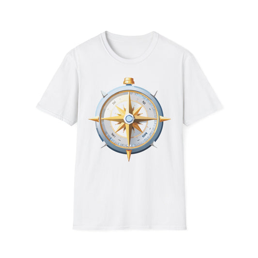 Compass T Shirt, Compass Shirt, Shirt with Compass, Navigator Shirt
