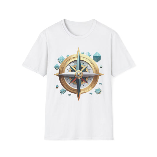 Compass T Shirt, Compass Shirt, Shirt with Compass, Navigator Shirt