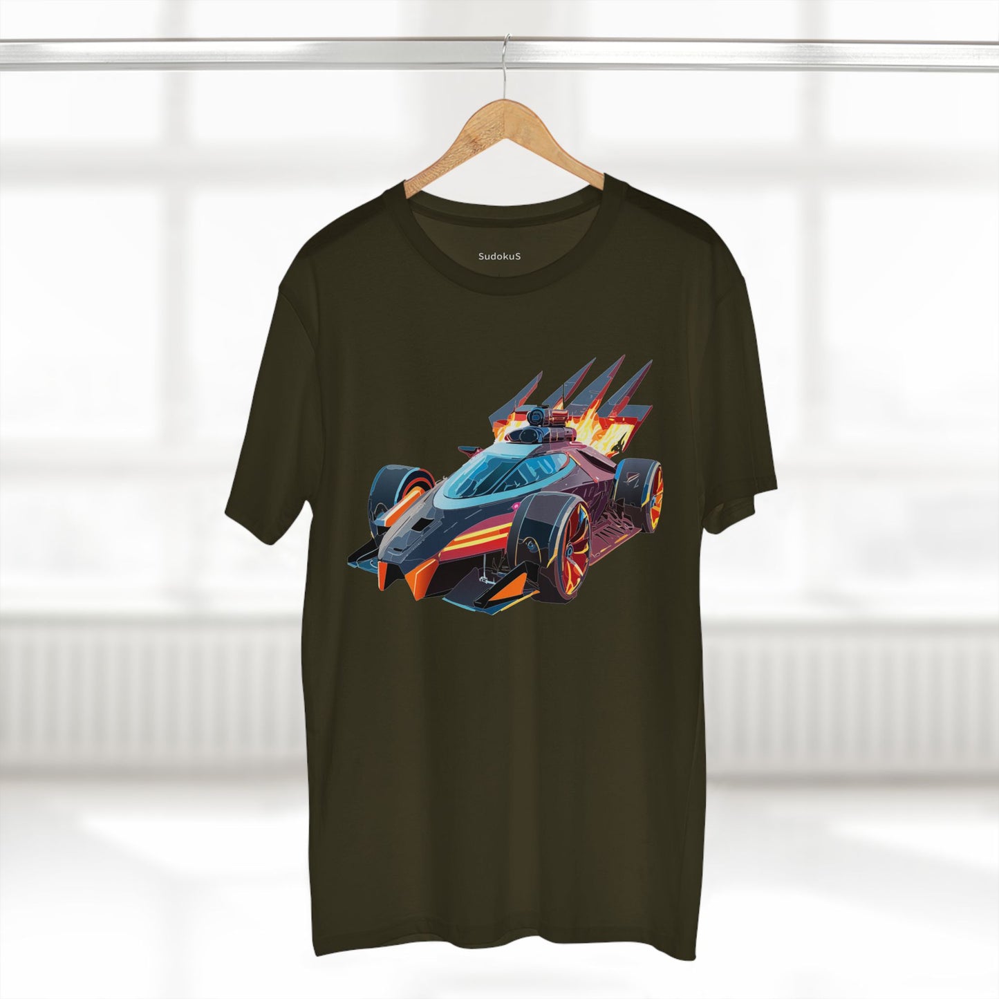 Car Shirt Hot Wheels Unisex Premium Cotton Tee With Unique Art Design Regular Fit Crew Neck