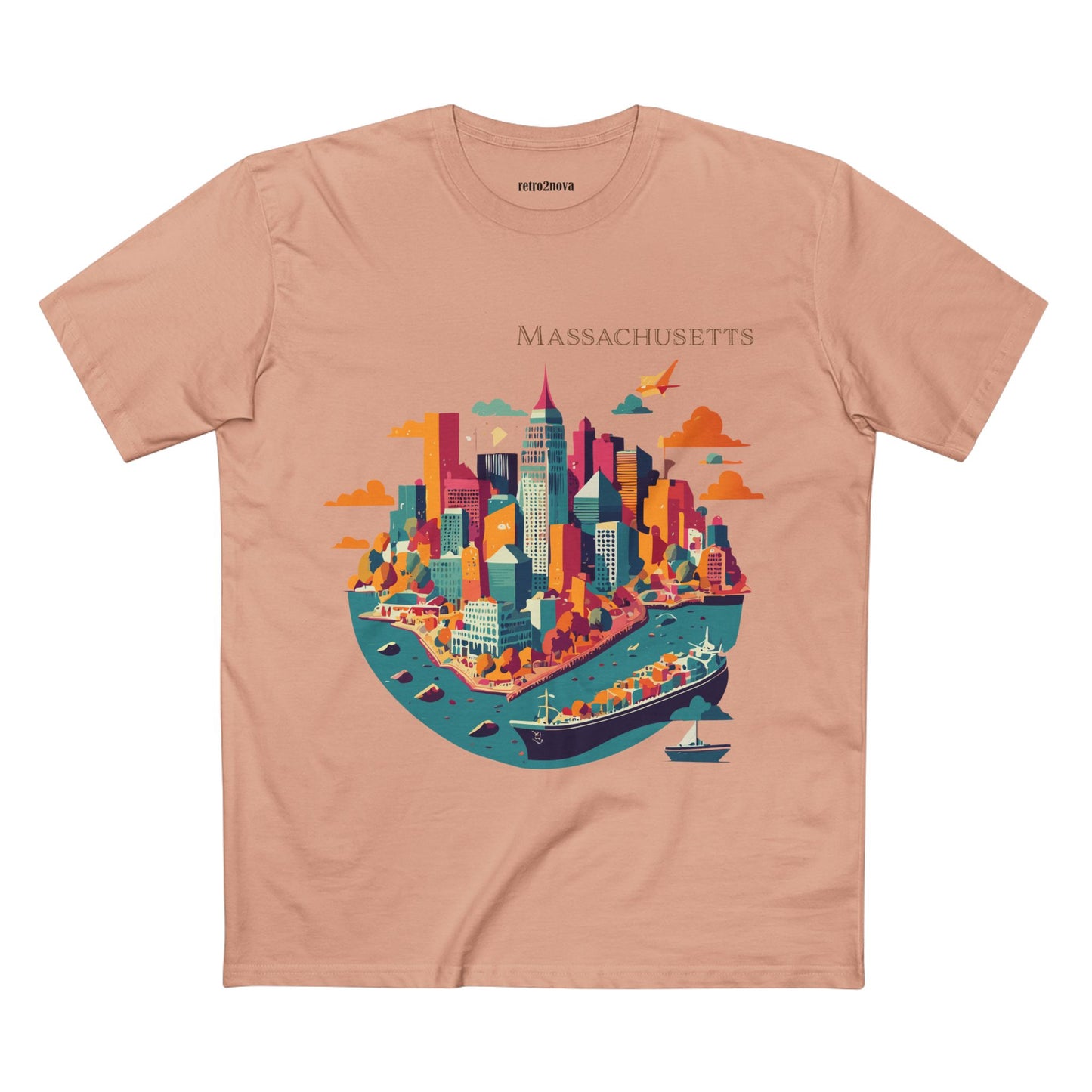 US State Shirts, Massachusetts Shirt