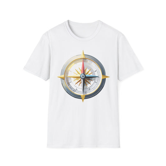 Compass T Shirt, Compass Shirt, Shirt with Compass, Navigator Shirt