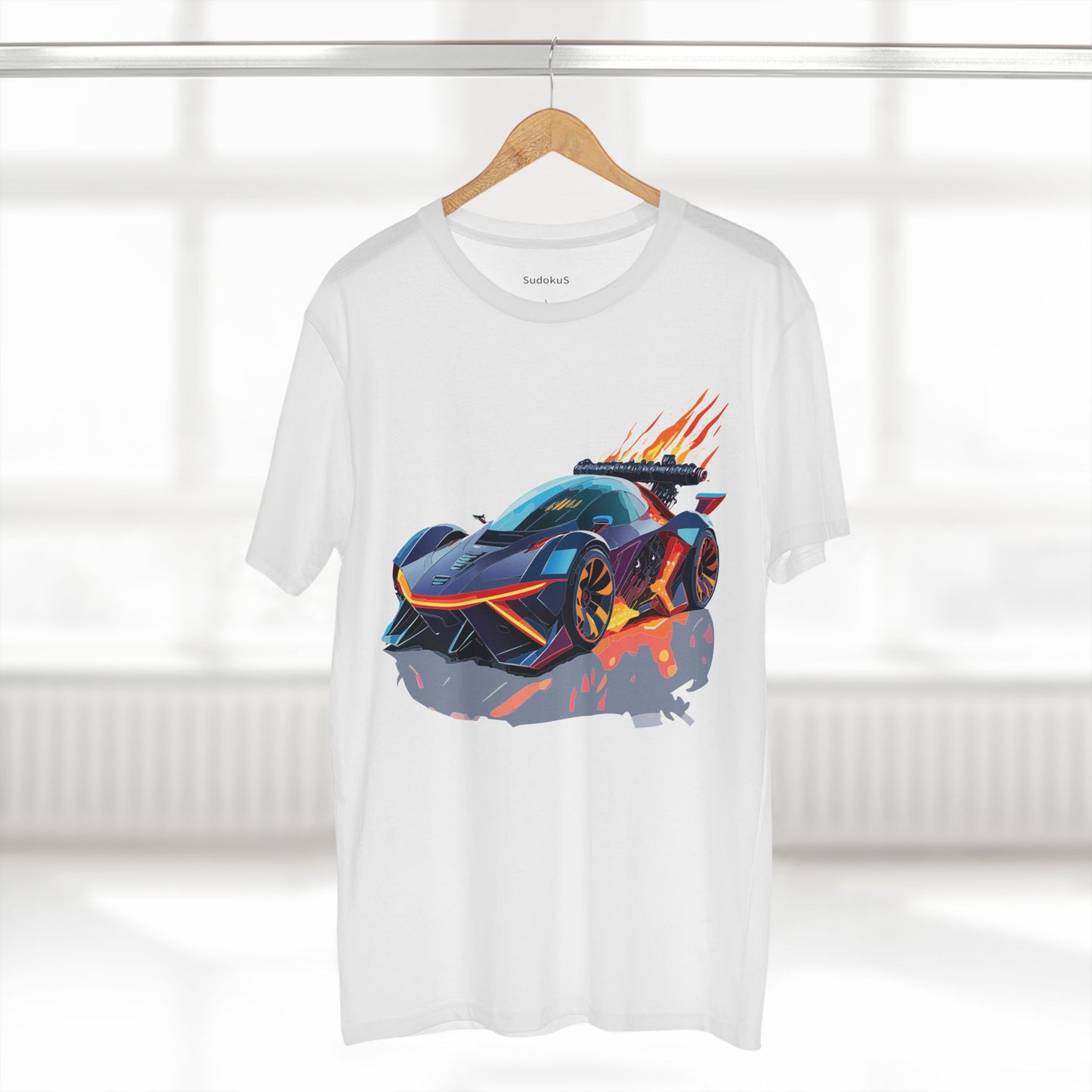 Hot Wheels Car Shirt Unisex Premium Cotton Tee With Unique Car Art Design For Fans