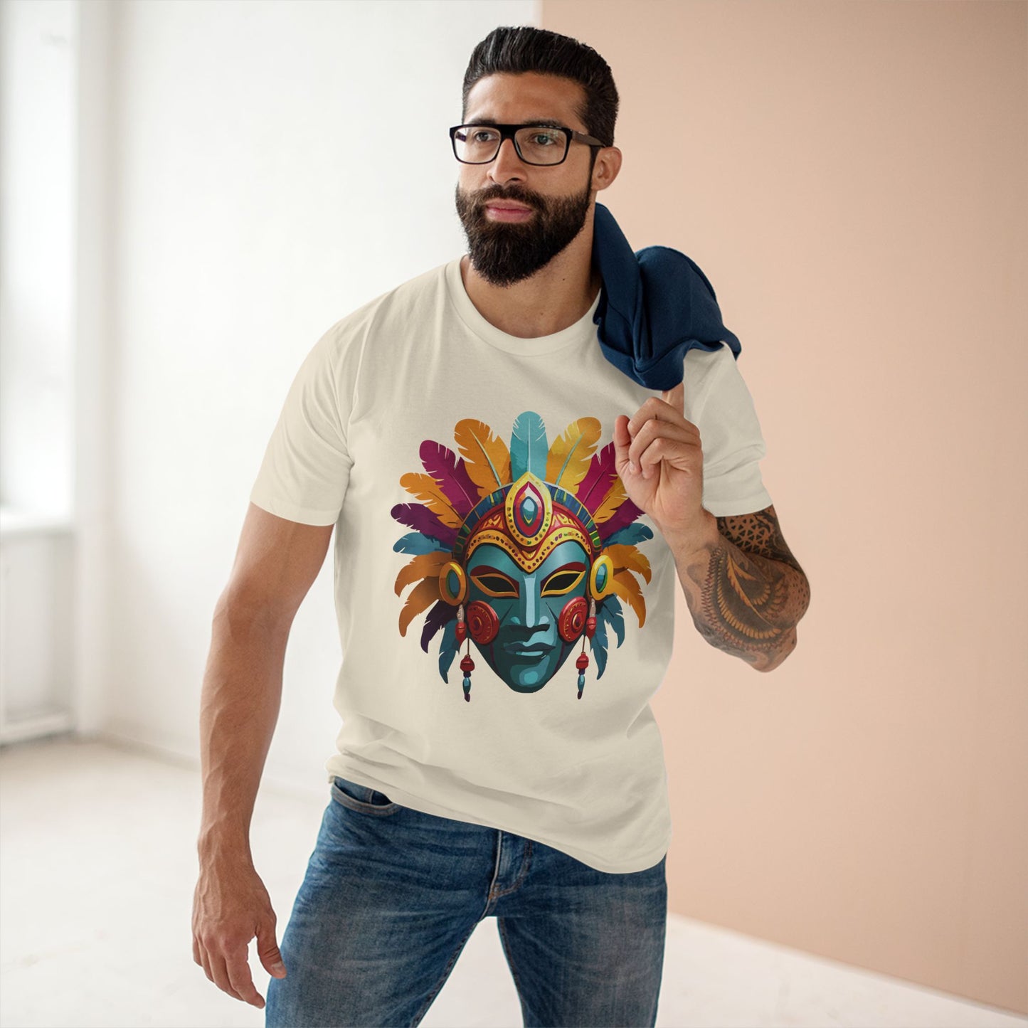 Mask Shirt, Shirt with Face - SudokuS