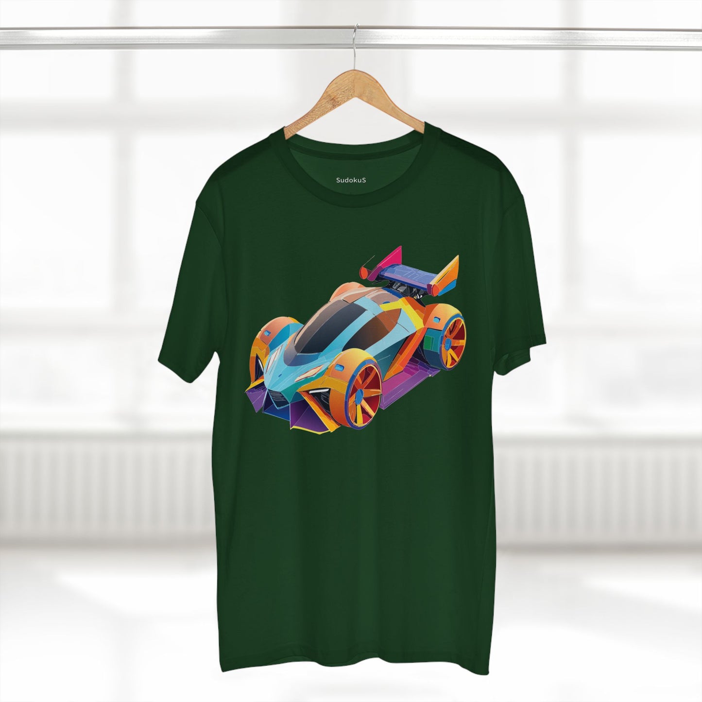 Hot Wheels Car Shirt Unisex Premium Cotton Tee With Unique Car Art Design Preshrunk